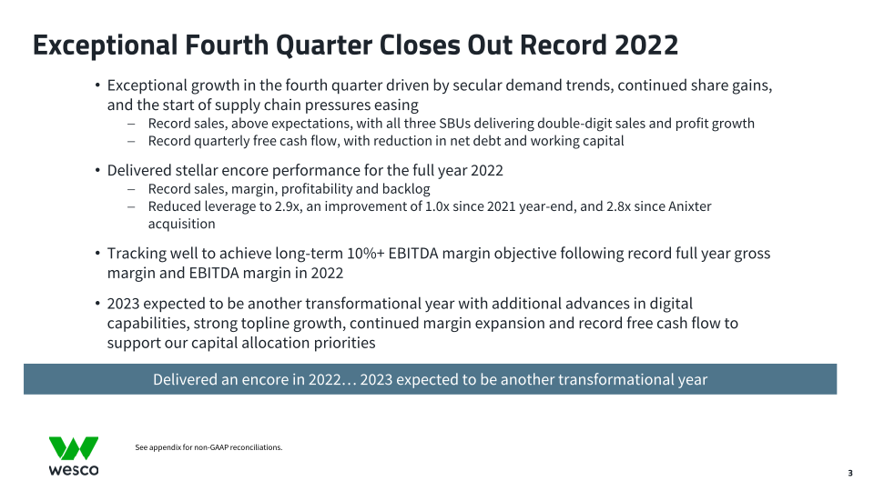 Fourth Quarter 2022 Webcast Presentation slide image #4