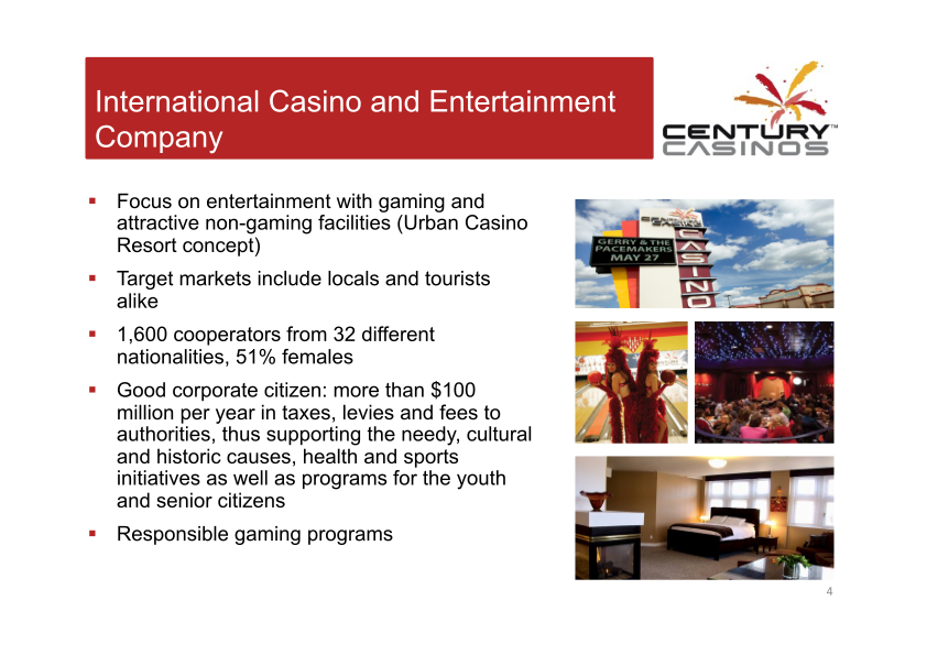 Century Casinos Corporate Presentation  slide image #5