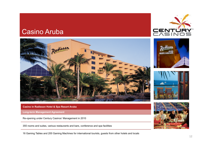 Century Casinos Corporate Presentation  slide image #13