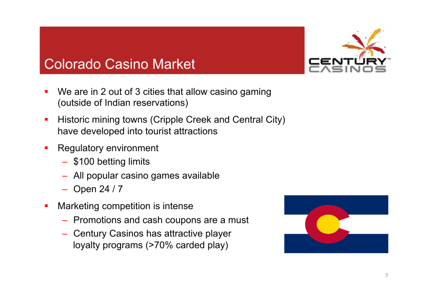 Century Casinos Corporate Presentation  slide image #8