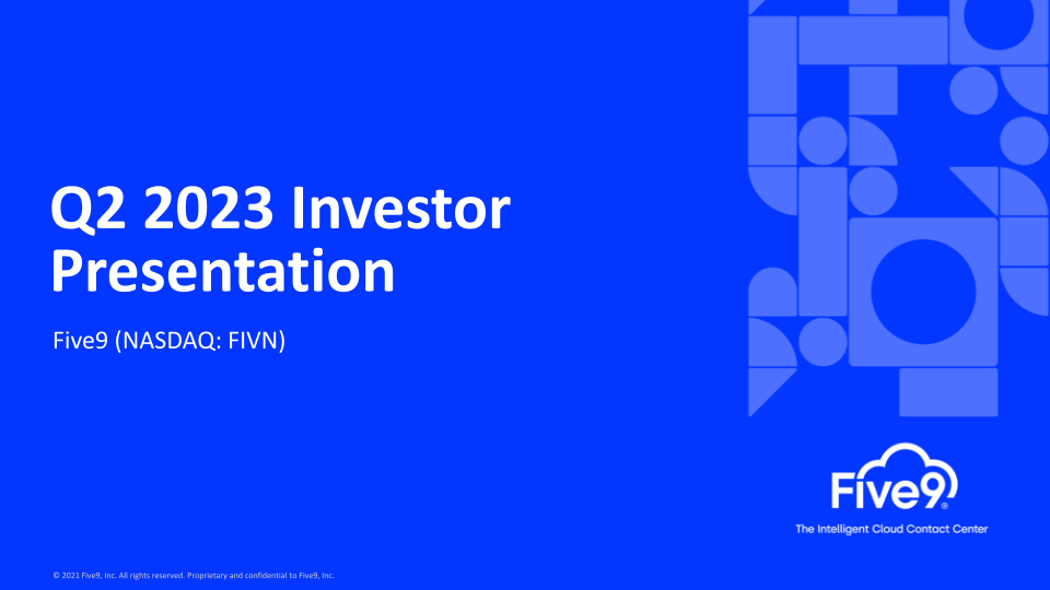 Q2 2023 Investor Presentation image