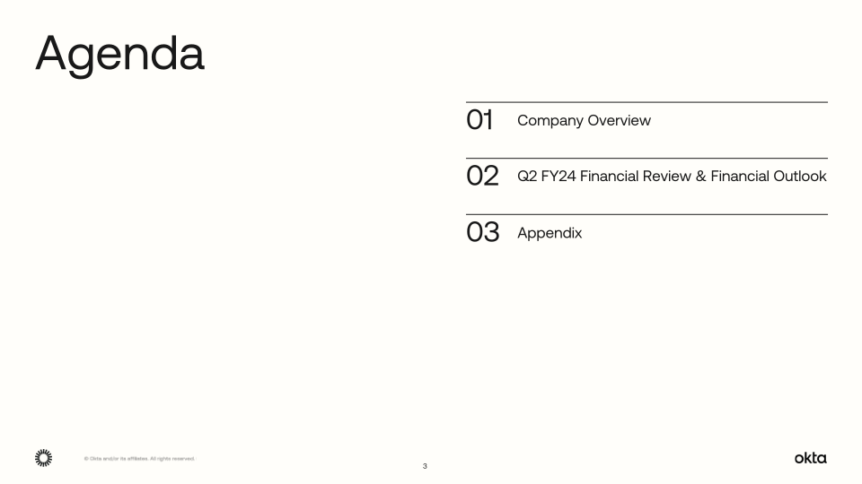 Okta Q2 Fy24 Investor Presentation slide image #4