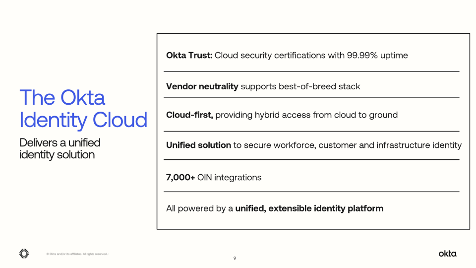 Okta Q2 Fy24 Investor Presentation slide image #10