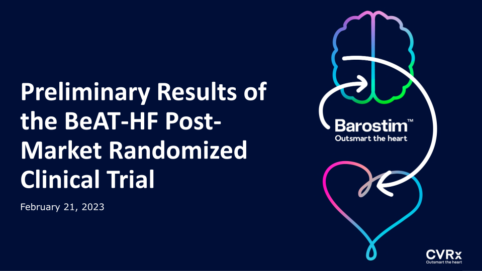 Preliminary Results of the BeAT-HF PostMarket Randomized Clinical Trial image