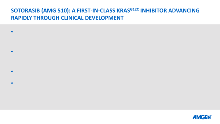 Amgen Sotorasib Data at Esmo Virtual Congress 2020 slide image #7