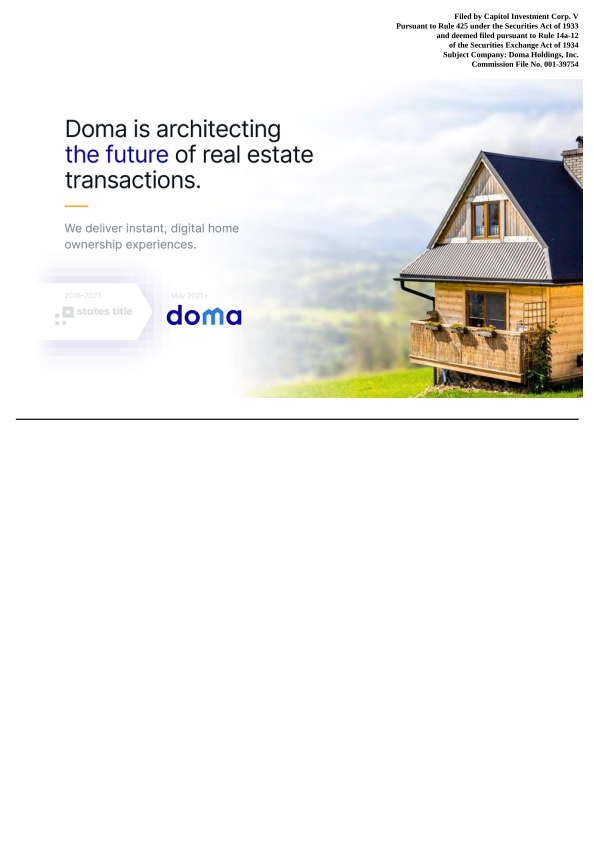 Doma is Architecting the Future of Real Estate Transactions image