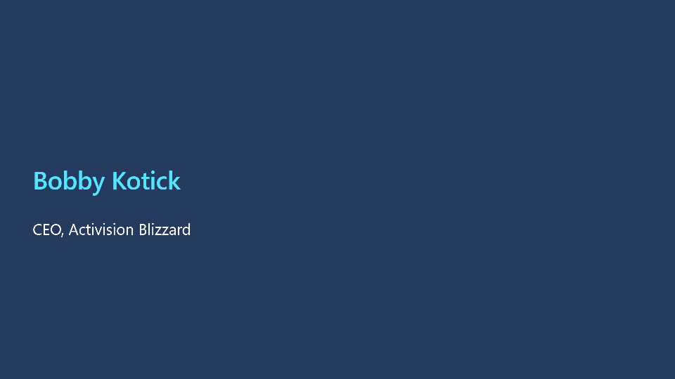 Microsoft + Activision | Blizzard slide image #16