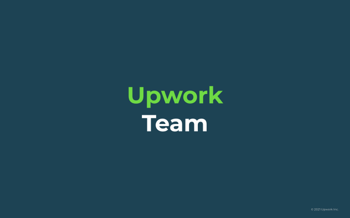 Upwork Company Presentation slide image #30