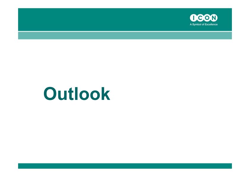 ICON Quarter 4, 2009 Results ended December 31, 2009 slide image #8