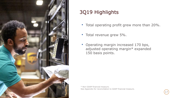 3Q19 Earnings Announcement slide image #18