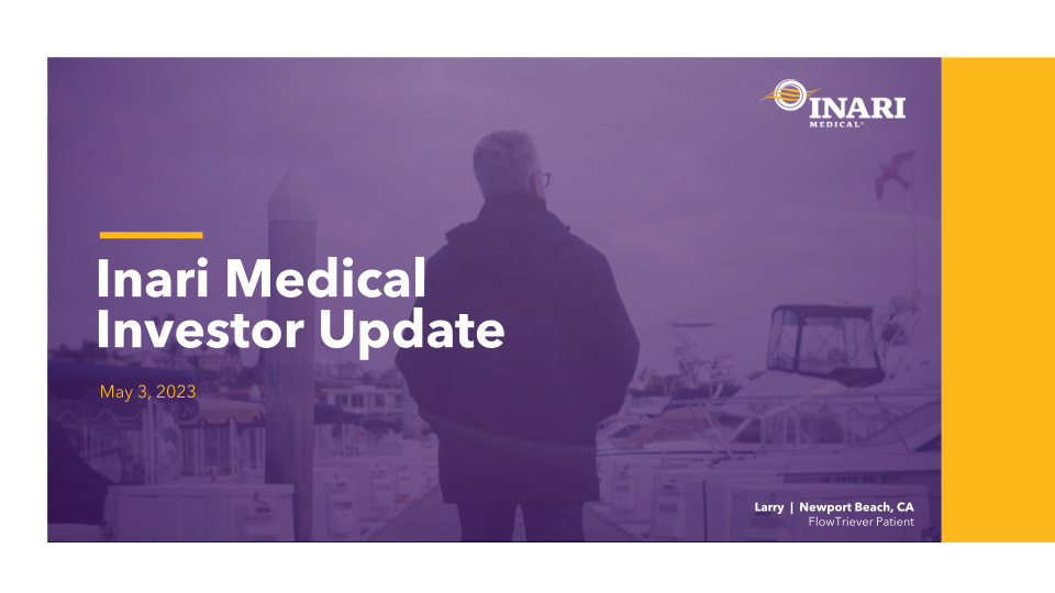 Inari Medical Investor Update image