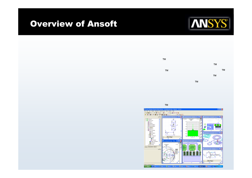 Ansoft Transaction Highlights slide image #8