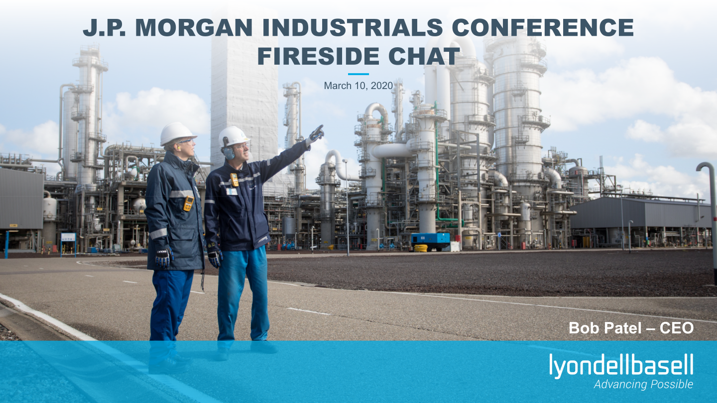 J.P. Morgan Industrials Conference Fireside Chat image