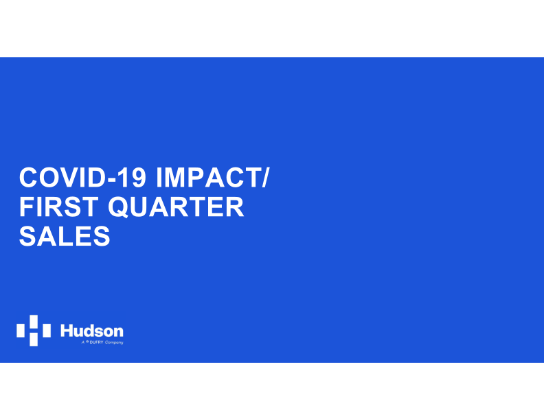 2020 First Quarter Results slide image #6