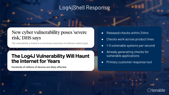 Tenable Investor Day slide image #10