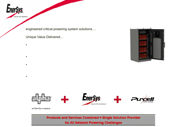 Enersys Company Presentation slide image #17