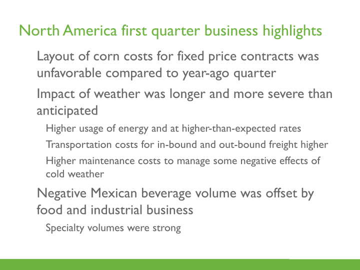 First Quarter 2014 Earnings Call slide image #5