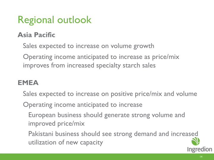 First Quarter 2014 Earnings Call slide image #15