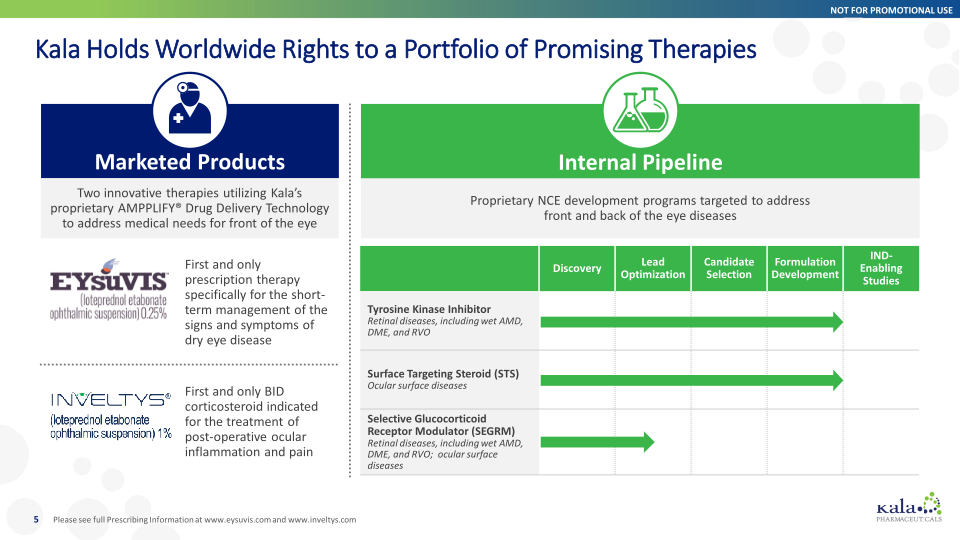 Innovation in Ophthalmology Corporate Overview slide image #6