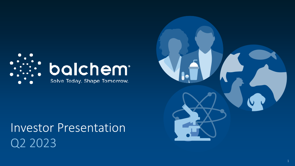 Balchem Investor Presentation Q2 2023 image