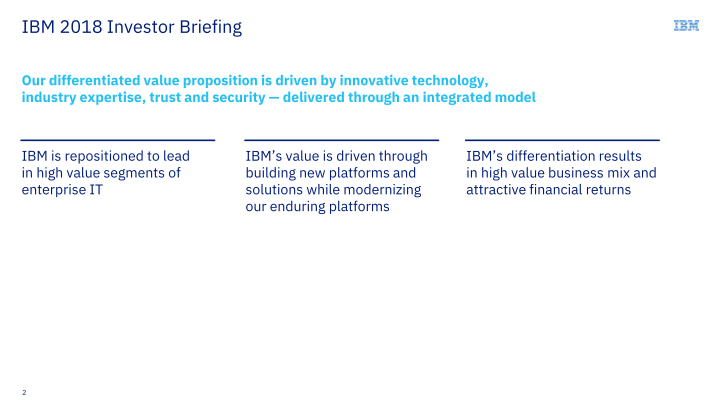 IBM Financial Discussion slide image #3