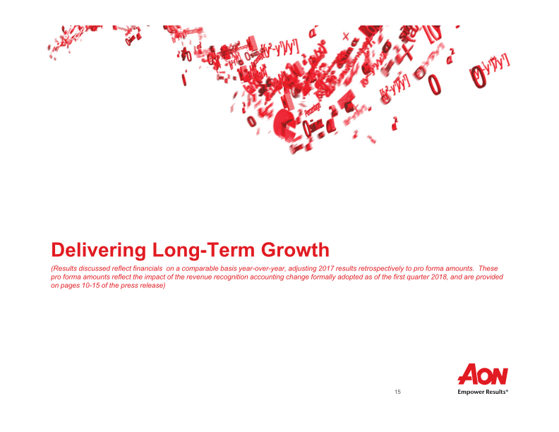 Aon Plc Second Quarter 2018 Results  slide image #17