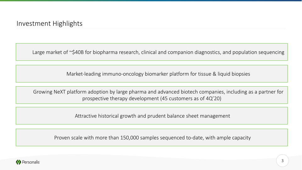 Personalis Investor Presentation slide image #4