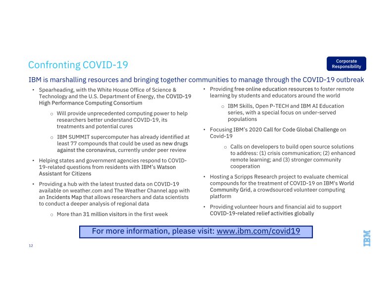 IBM 1Q 2015 Earnings Presentation slide image #13