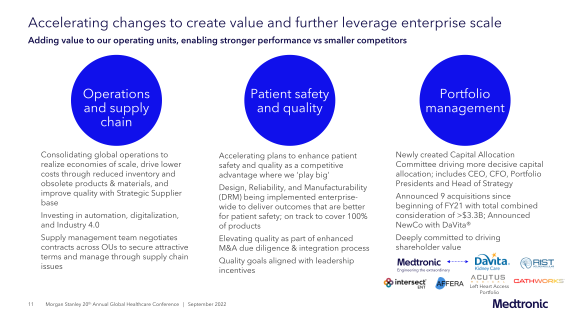 Morgan Stanley 20th Annual Global Healthcare Conference slide image #12