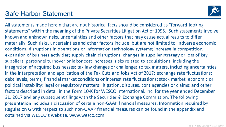 Q4 & Full Year 2018 Earnings slide image #3