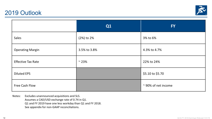 Q4 & Full Year 2018 Earnings slide image #13