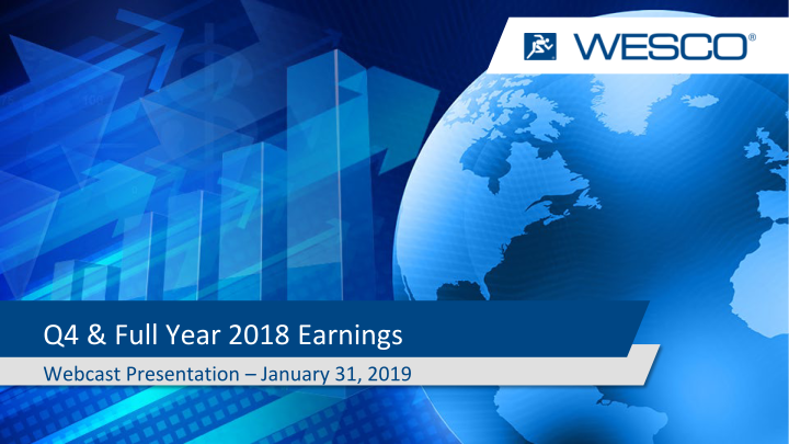 Q4 & Full Year 2018 Earnings image