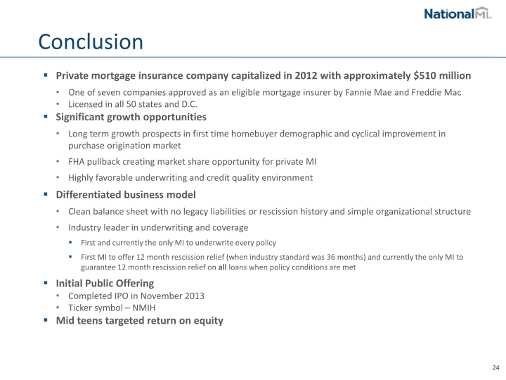 NMI Holdings Inc Investor Presentation slide image #26