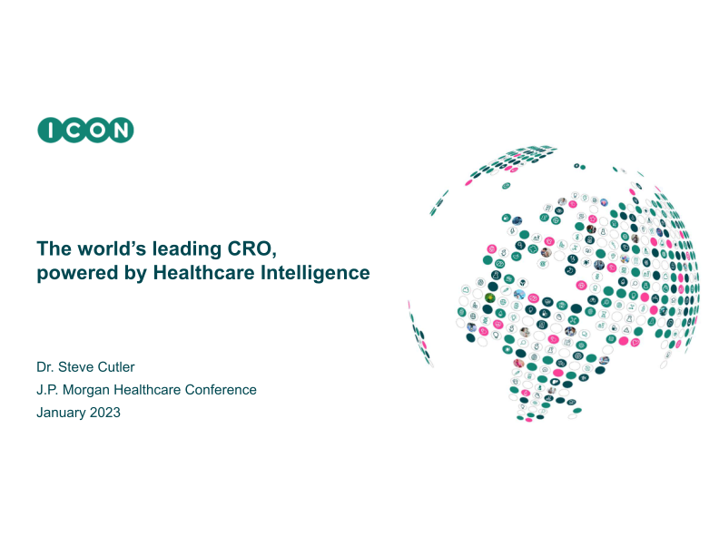 The world’s leading CRO, powered by Healthcare Intelligence image