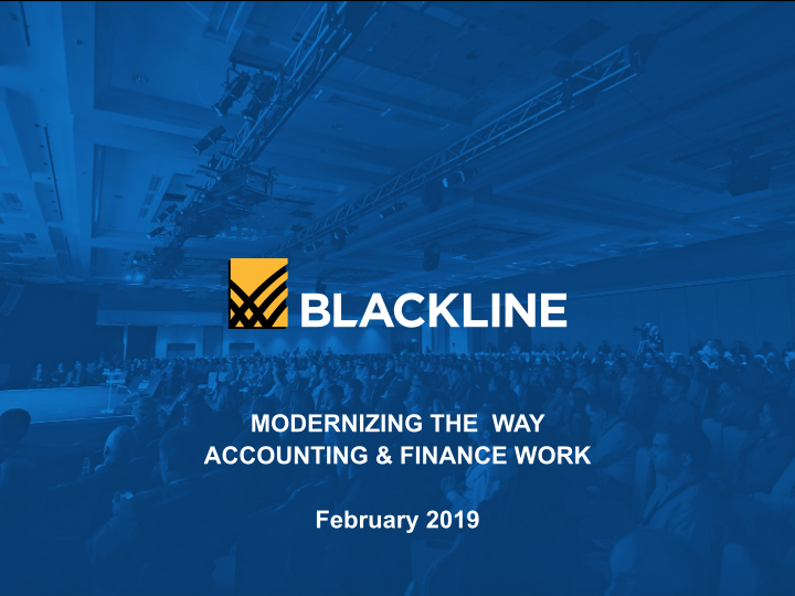 Blackline Modernizing the Way Accounting & Finance Work image