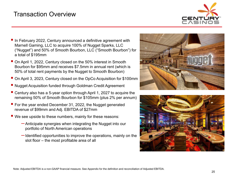 Century Casinos Investor Presentation slide image #27