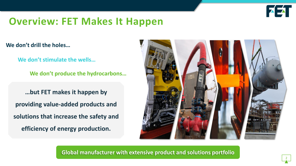 Fet Investor Presentation slide image #4