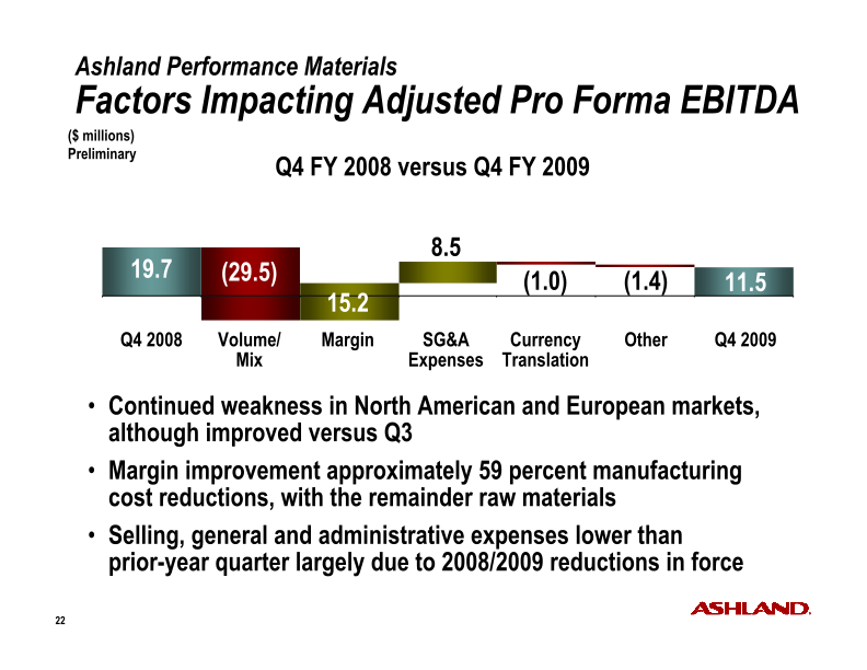 Fourth-Quarter Fiscal 2009 Earnings slide image #23