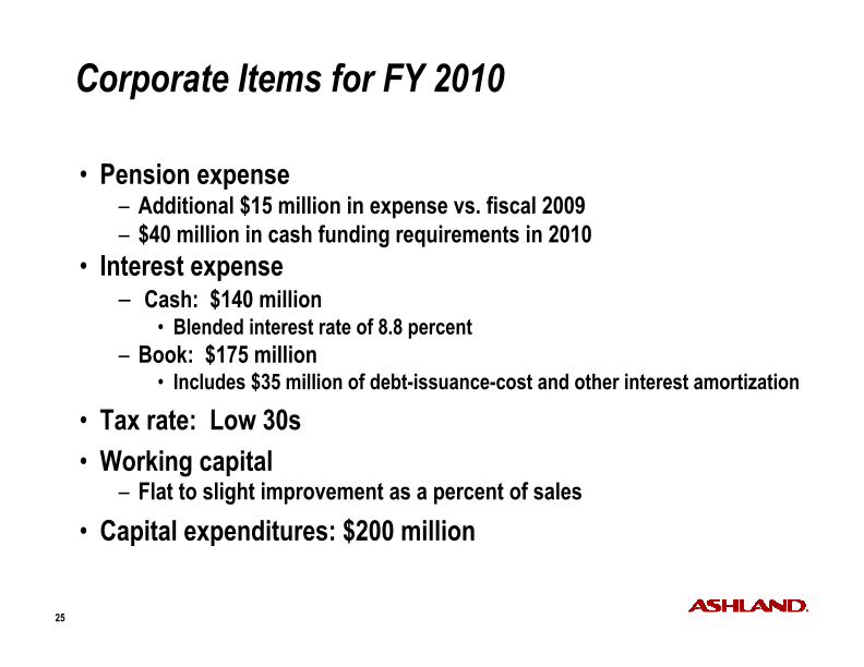 Fourth-Quarter Fiscal 2009 Earnings slide image #26