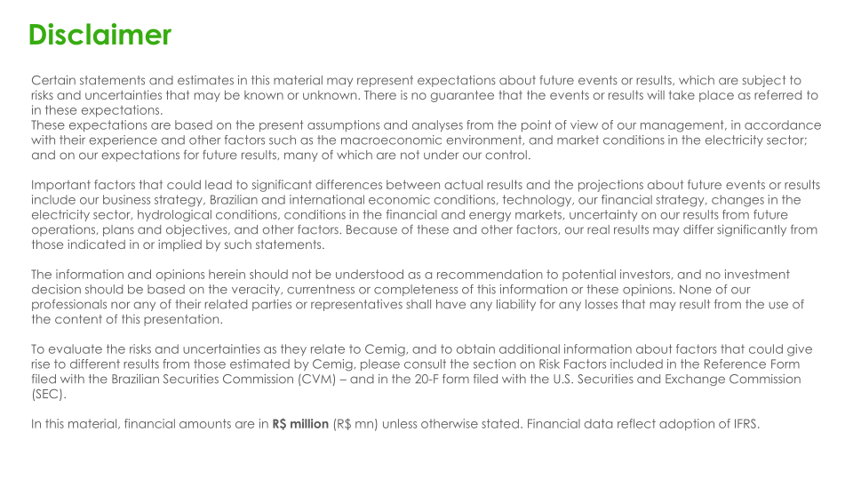 Cemig Results for 1Q20 slide image #3