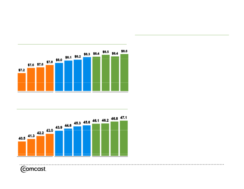 Comcast 4th Quarter & Year End 2009 Results Quarter & Year End 2009 Results slide image #8