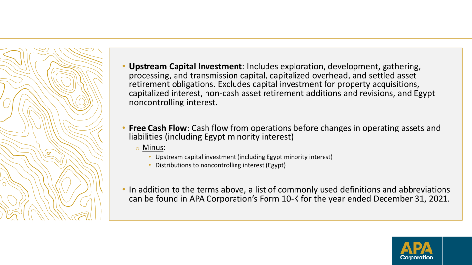 Apa Corporation Investor Update slide image #23