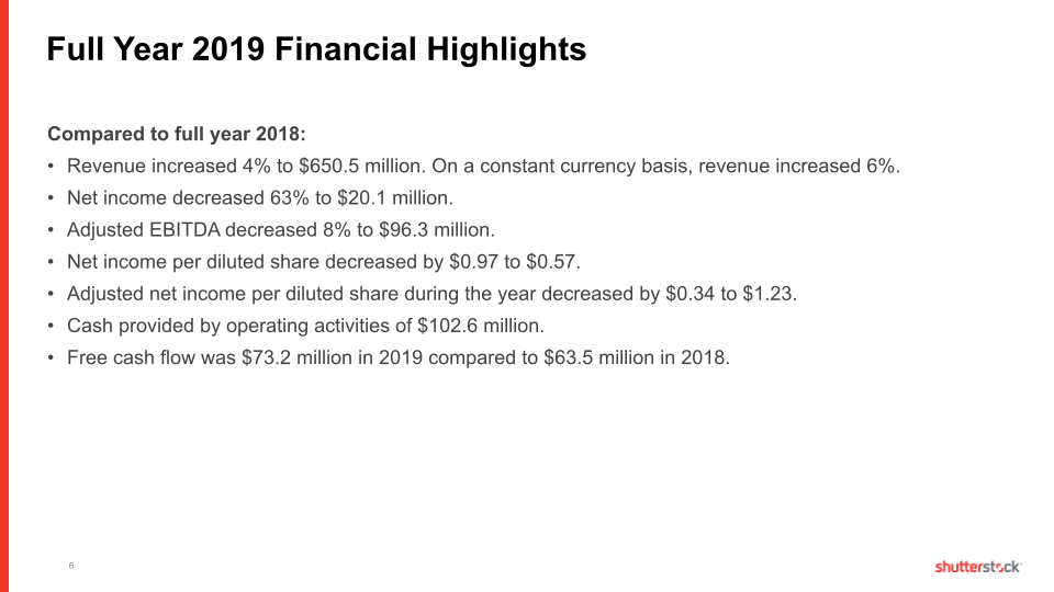 Fourth Quarter and Full Year 2019 slide image #7