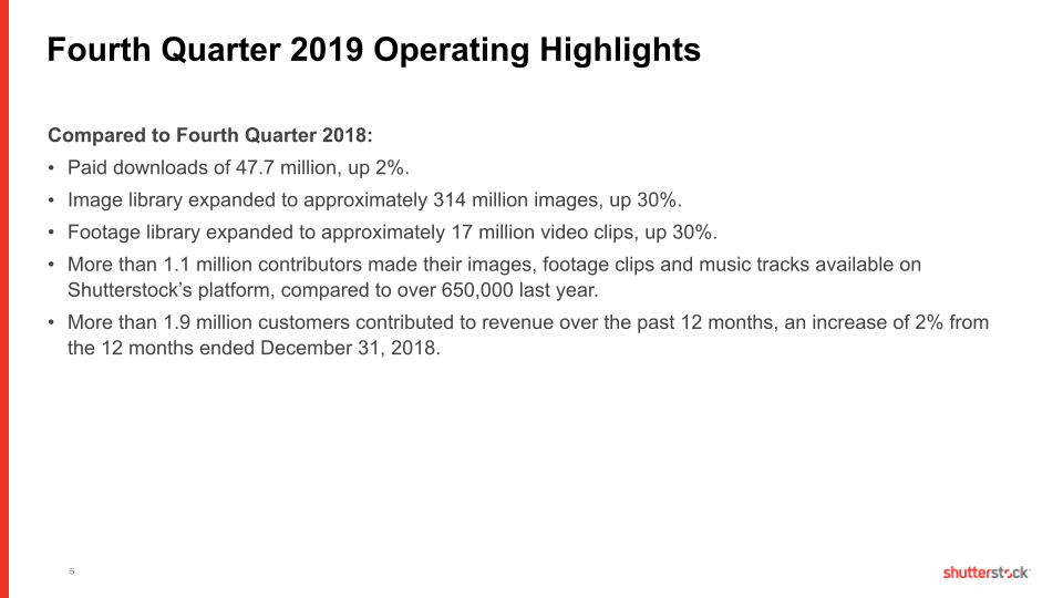 Fourth Quarter and Full Year 2019 slide image #6