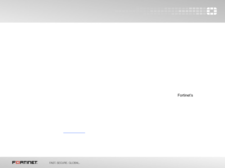 Fortinet Q2 2015 Financial Results slide image #3