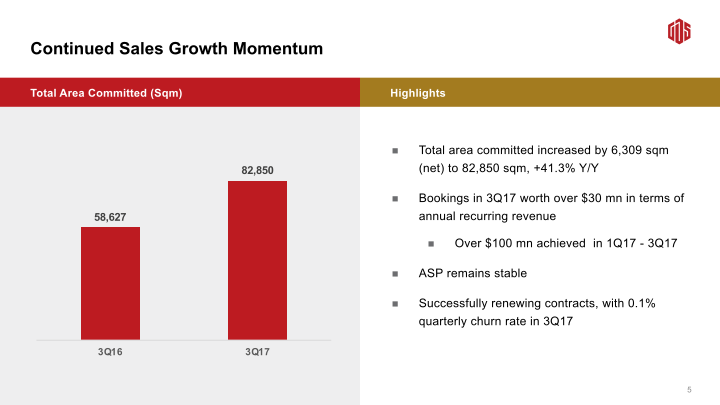 3Q17 Earnings Call slide image #7