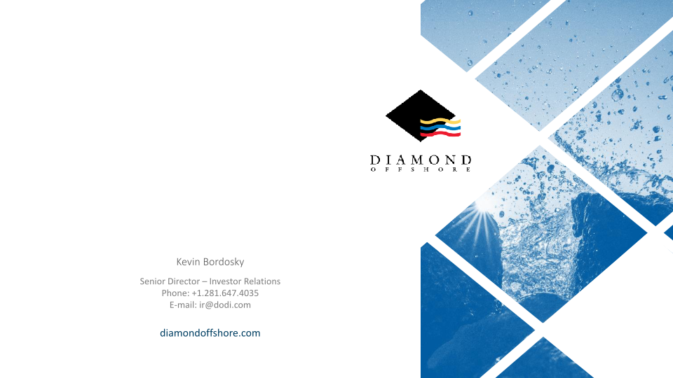 Diamond Offshore Investor Update slide image #25