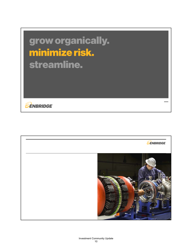 Enbridge Mid-Year Investor Update Meeting slide image #13
