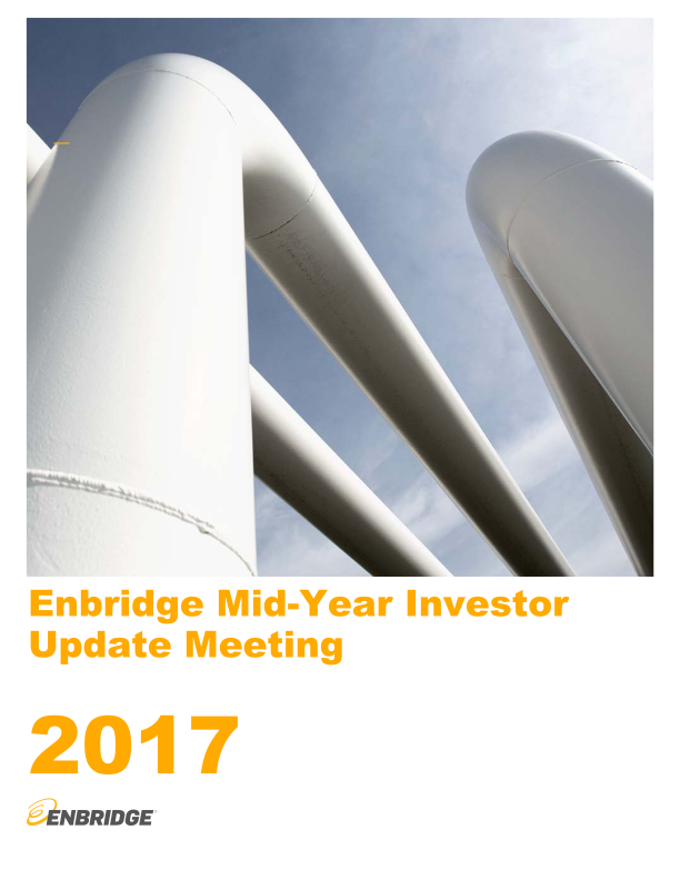 Enbridge Mid-Year Investor Update Meeting image