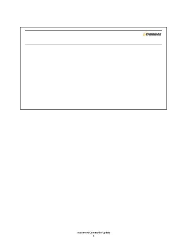 Enbridge Mid-Year Investor Update Meeting slide image #6